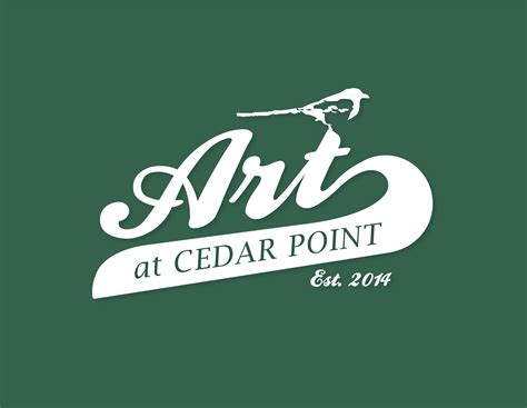 Art at Cedar Point Logo & Printing on Behance