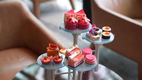 W Singapore — Sentosa Cove: Pink October Afternoon Tea, WOOBAR ...
