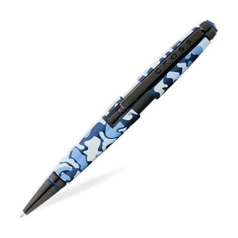 Cross Edge Blue Camo Roller Ball Pen | Buy Online | Cross – Makoba