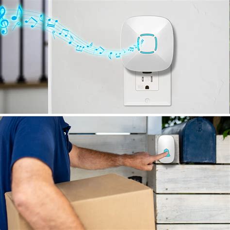 Buy Doorbell, Lovin Product Waterproof Wireless Doorbell Chime Kit with ...