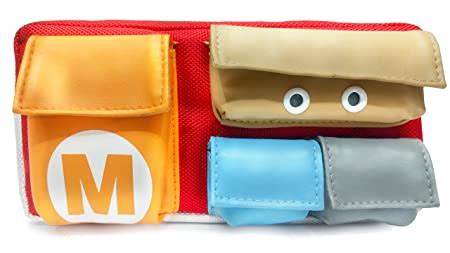 Multi Pocket Red (2 Chain Compartments, 3 Pen Holders & 4 Pockets ...