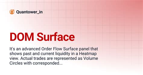 DOM Surface | Quantower_in