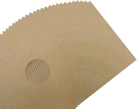 (25) 12" Kraft Brown Vinyl Record Album Jackets (with a Hole ...
