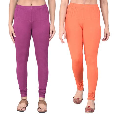 Comfort Lady Regular Fit Ankle Length Leggings Pack of 2 – Comfort Lady ...