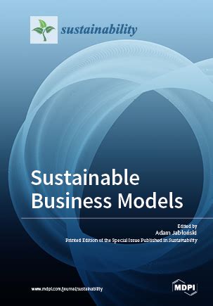 Sustainable Business Models | MDPI Books