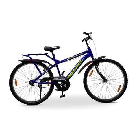CYCLOSTAR Hercules Street Rider 26'T Single Speed Bicycle with Inbuilt ...