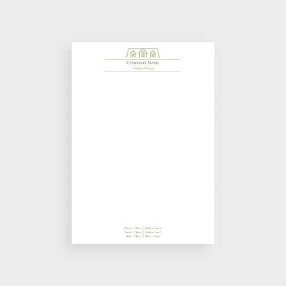 Building Construction Letterheads Templates & Designs | Vistaprint