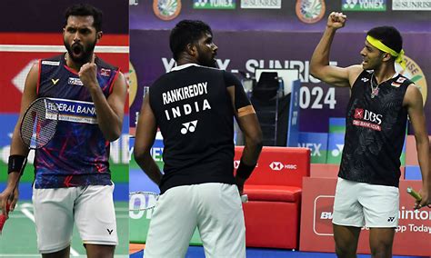 India Open: HS Prannoy, Satwik-Chirag storm into semis