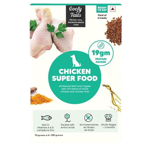 Goofy Tails Chicken Super Food Topper for Dogs and Puppies – GoofyTails