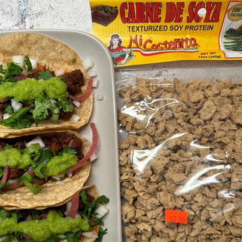 Carne De Soya Texturized Soy Protein from Mi Consteñita - Vegan Product ...