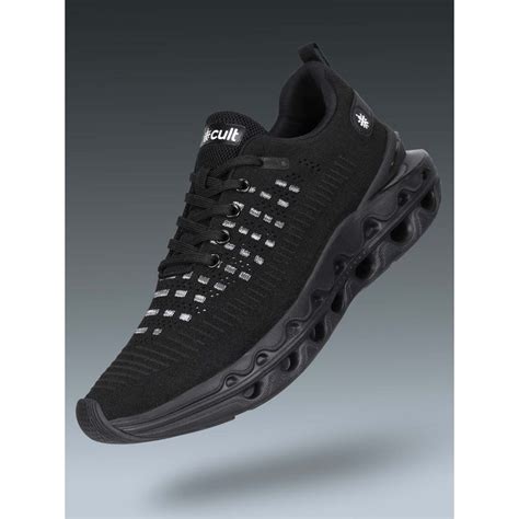 Buy CULT Black Men Flexora Walking Shoes Online