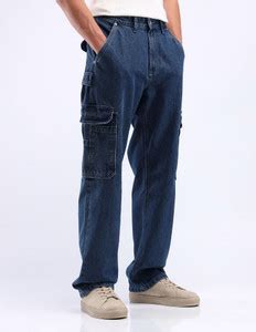 FLYING MACHINE Loose Fit Men Blue Jeans - Buy FLYING MACHINE Loose Fit ...