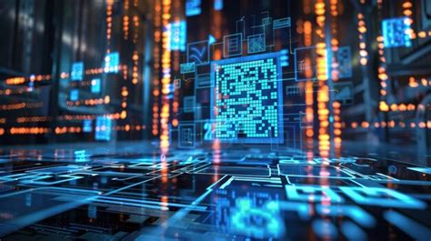 QR Code Tech Wallpaper 的图像结果
