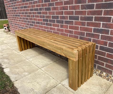 Modern Garden Bench (super Easy) : 6 Steps (with Pictures) - Instructables