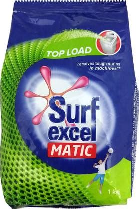 Surf excel Matic Top Load Detergent Powder 1 kg Price in India - Buy ...