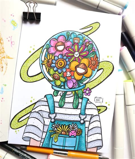 art ideas markers
