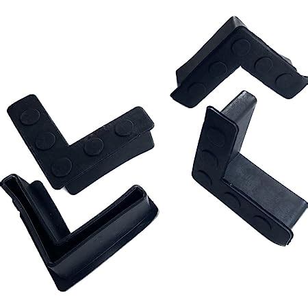 Angle Iron L Shaped Rubber Foot Pads Covers for Shelving 10 Pack ...