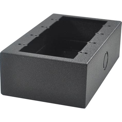 Buy in India FSR 4-Gang Surface-Mount Wall Box (Black) – Tanotis