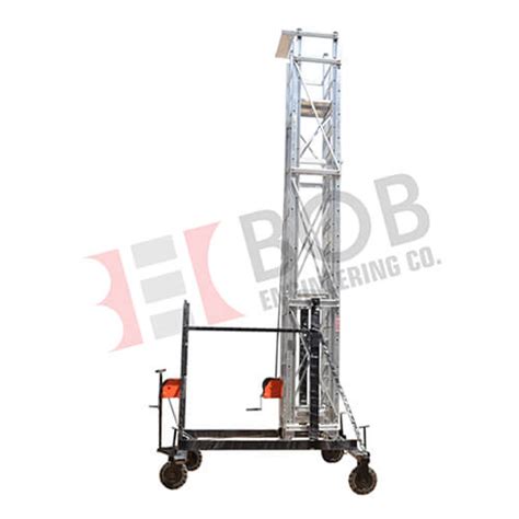 Aluminium Square Degree Type Tilting Tower Ladder, Suppliers of ...
