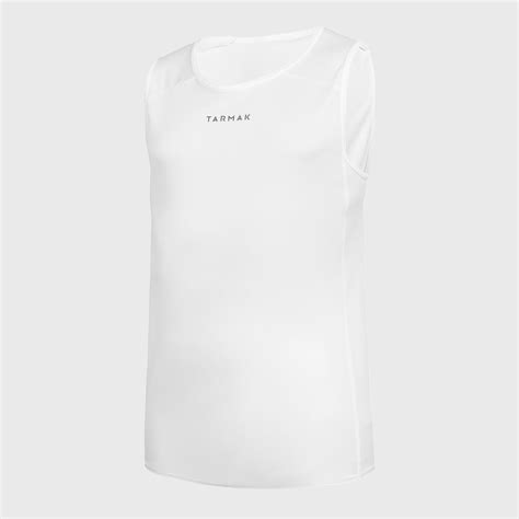 Unisex Basketball Tank Top Sleeveless T100 - White