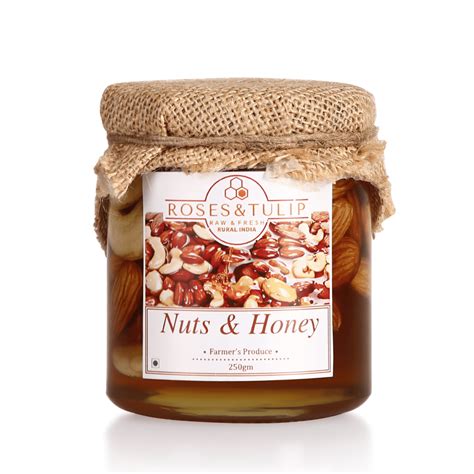 Nuts & Honey by Roses & Tulip – Healthy Snack with Natural Honey & Dry ...