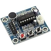 ISD1820 Sound/Voice Board Recording Recorder Playback Module On-Board ...