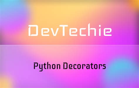 How Python Decorators Work 的图像结果