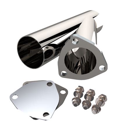 2.50 Inch Stainless Steel QTP Exhaust Cutout