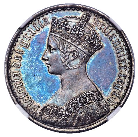 【PF61】1847年 イギリス ヴィクトリア女王 ゴチッククラウン銀貨 アンデシモエッヂ | すべての商品 | アンティークコインの通販なら ...