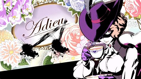 Download Haru Okumura Video Game Persona 5 HD Wallpaper by Shigenori Soejima