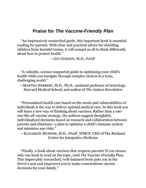 SOLUTION: The Vaccine-Friendly Plan: Dr. Paul's Safe and Effective ...