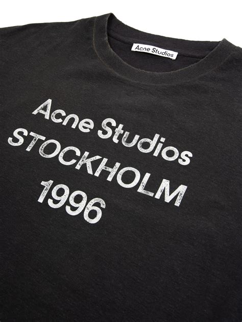 Acne Studios - Logo Stamp Tee - Paul & friends