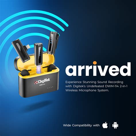 Digitek (DWM 121) Wireless Microphone System for Camera & Phones