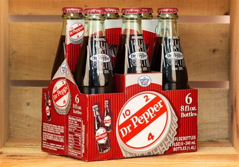 ORIGINAL Six Pack of Dublin Dr. Pepper 8fl oz Bottles with Pure Cane ...