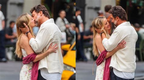 On sets of Hello & Paris in Manhattan, Kate Hudson and Javier Bardem ...