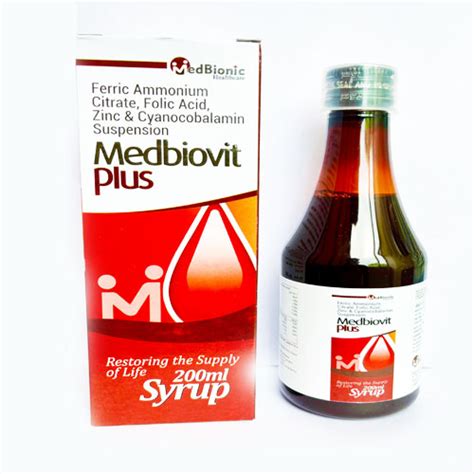 MEDBIOVIT-PLUS Syrup Medbionic Healthcare