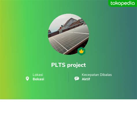 Toko PLTS project Online - Produk Lengkap & Harga Terbaik | Tokopedia