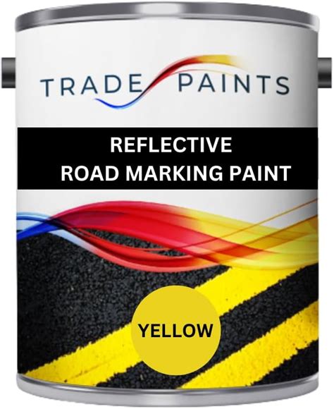 Trade Paints Reflective Yellow Car Park Marking Paint - 5L India | Ubuy
