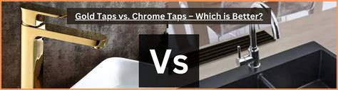 Gold Taps vs Chrome Taps – Which is Better? – Ruhe