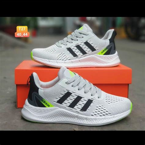 Giày Adidas zoom màu xám giá rẻ - bảo hành lâu dài