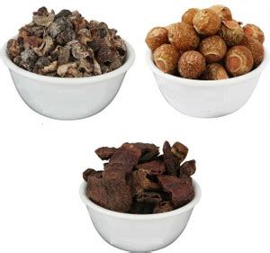 QWGPT reetha amla shikakai combo raw form - 600g |raw reetha for hair ...