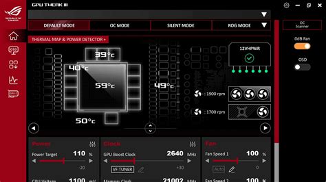 Can I overclock my GPU with Armoury Crate?
