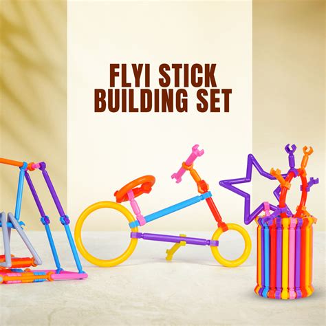 Mini Smart Stick Building Blocks & Construction Set for Kids | FLYI