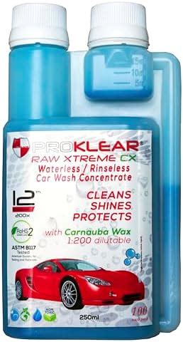 PROKLEAR® Waterless Dry Car Wash Concentrate Dilutable 200 times RAW ...