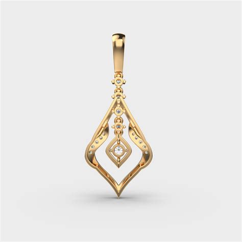 Swirling Wonder Diamond Pendant (Without Chain) | Jewelbox