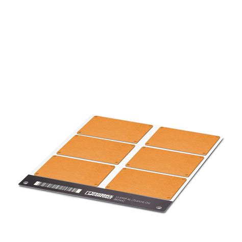 LS-EMSP-AL (75,6X54) OG - Device marker - 0831642 | Phoenix Contact