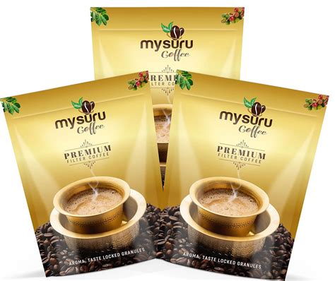 MYSURU COFFEE Premium Filter Coffee Powder 500g [Pack of 3] | Aromatic ...