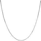 Clara Anti-Tarnish 92.5 Sterling Silver Silk Chain Necklace for Women ...