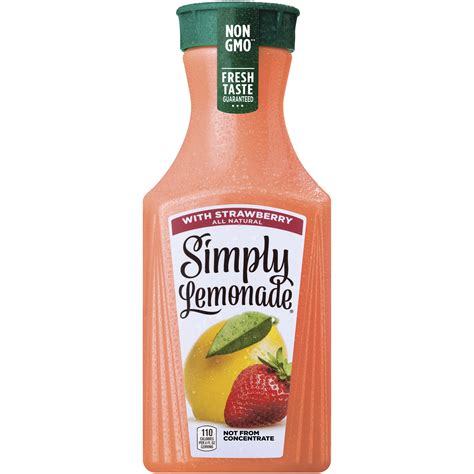 Simply Strawberry Lemonade Nutrition Facts | Besto Blog