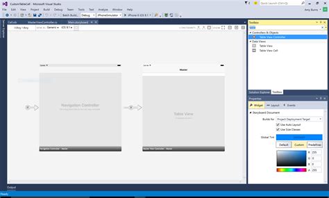 iOS App Visual Studio 的图像结果